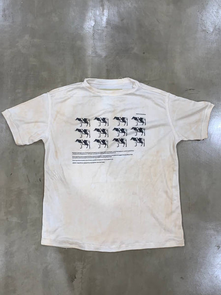 Cow Prophecy Ringer Tee