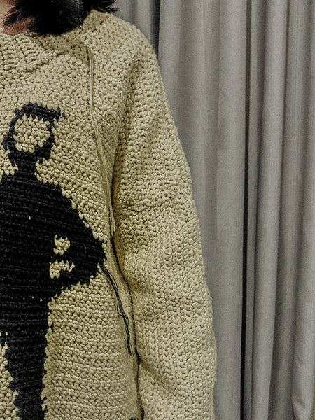 Proper Posture Crochet Sweater