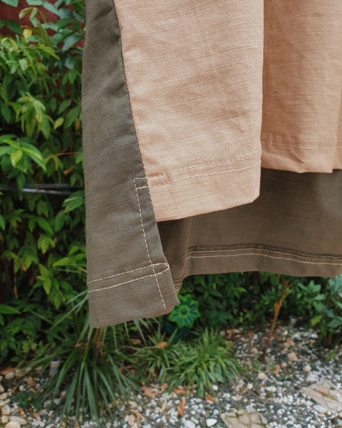 Combo Tee (camel-olive)