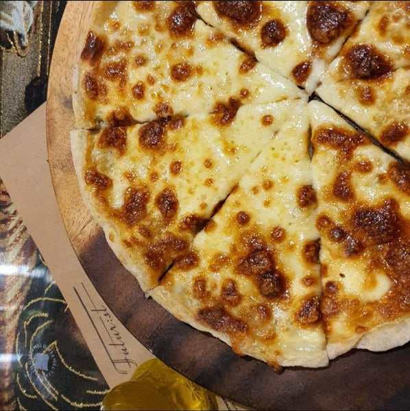 3 CHEESE GARLIC PIZZA